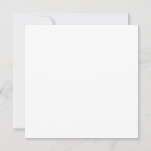 Tarjeta de felicitación plana (Anverso)