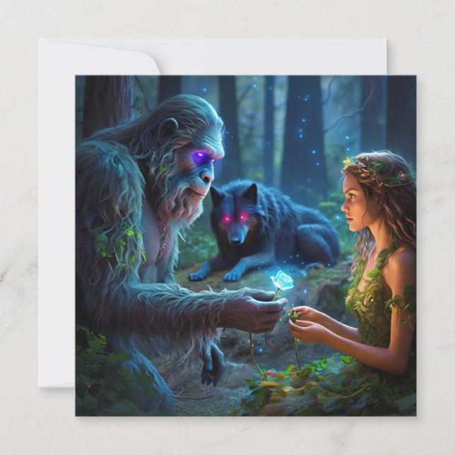 Tarjeta de felicitación plana (Anverso)