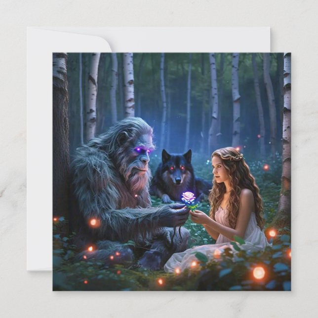 Tarjeta de felicitación plana (Anverso)