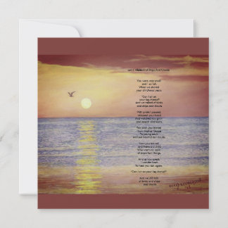 Tarjeta de felicitación plana