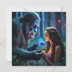 Tarjeta de felicitación plana