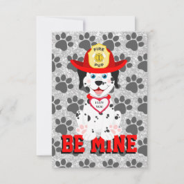 Tarjeta de felicitación plana de 3,5"x5" "Sé Mía C