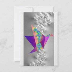 Tarjeta de felicitación plana de 3,5" X 5"