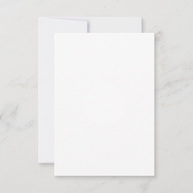 Tarjeta de felicitación plana de 3,5" x 5" (Anverso)