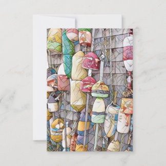 Tarjeta de felicitación plana de 3,5" x 5"