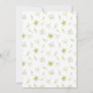 Tarjeta de felicitación plana de alegría de boda