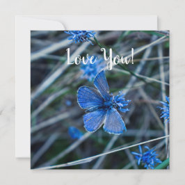 Tarjeta de felicitación plana de amor