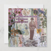 Tarjeta de felicitación plana para principiantes p