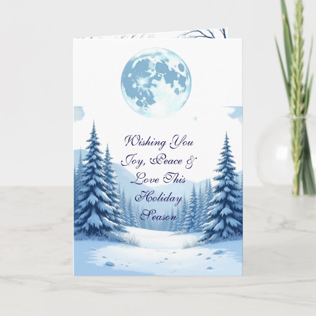 Tarjeta de Felicitación Plegable (Anverso)