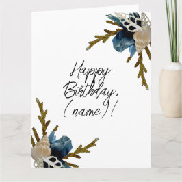 Tarjeta de Felicitación Plegable