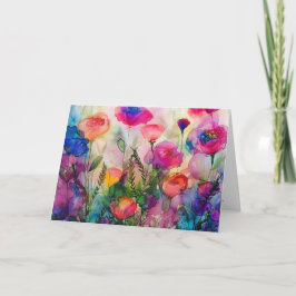 Tarjeta de Felicitación Plegable