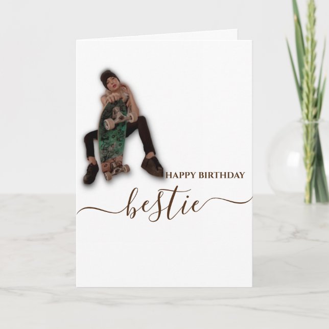 Tarjeta de Felicitación Plegable (Anverso)