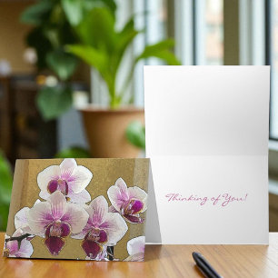 Tarjeta de felicitación plegable con plantilla de 