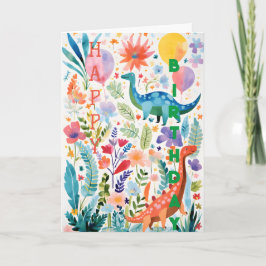 Tarjeta de Felicitación Plegable de Collage de Pla