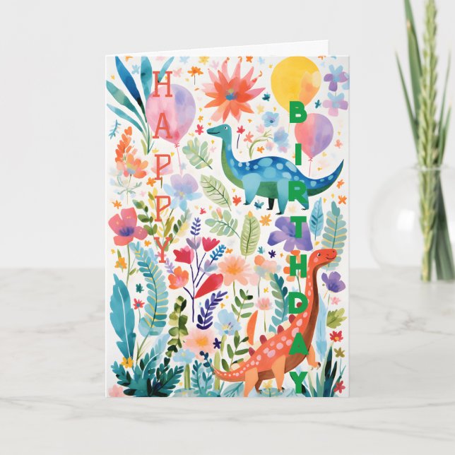 Tarjeta de Felicitación Plegable de Collage de Pla (Anverso)