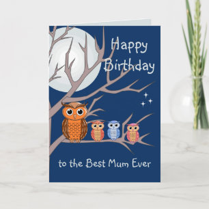 Tarjeta de felicitación plegable de cumpleaños ado