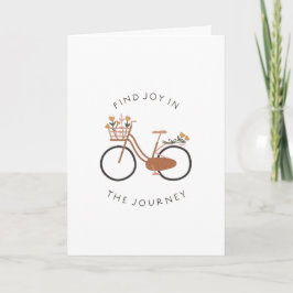 Tarjeta de felicitación plegable Find Joy