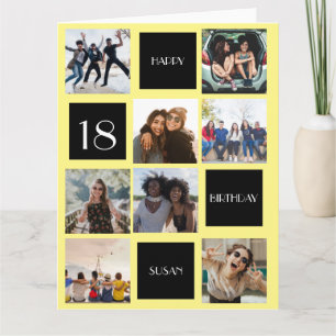 Tarjeta de felicitación plegable personalizada con