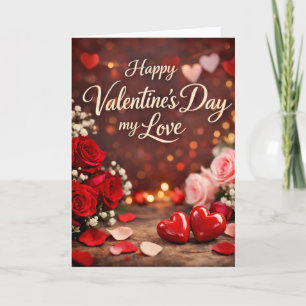 Tarjeta de Felicitación Plegable 'Por Siempre Tu S