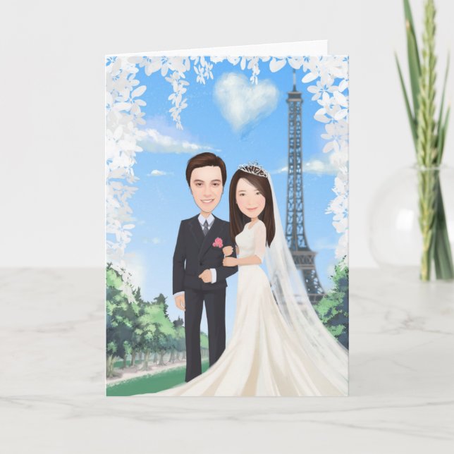 Tarjeta de felicitación plegada (Anverso)