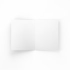 Tarjeta de felicitación plegada