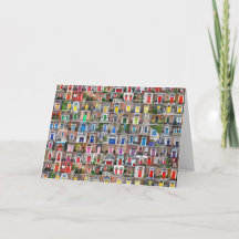 Tarjeta de felicitación plegada