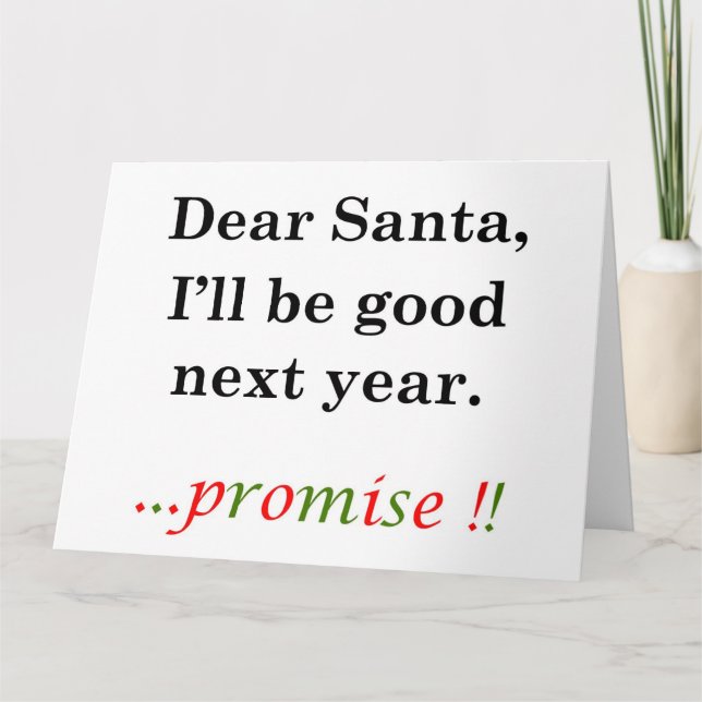 Tarjeta de felicitación plegada (Anverso)