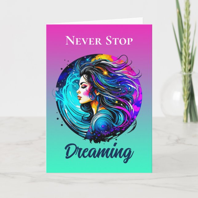 Tarjeta de felicitación plegada (Anverso)