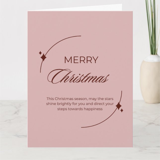 Tarjeta de felicitación plegada (Anverso)
