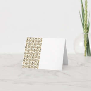 Tarjeta de felicitación plegada