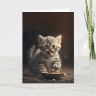 Tarjeta de felicitación plegada