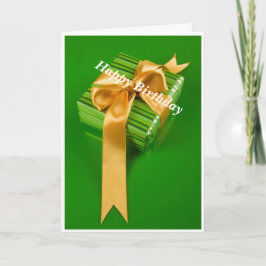 Tarjeta de felicitación plegada