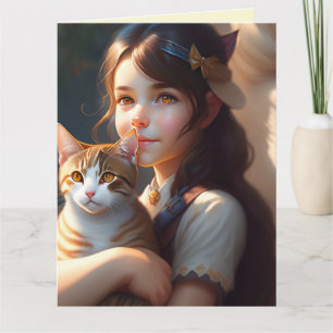 Tarjeta de felicitación plegada