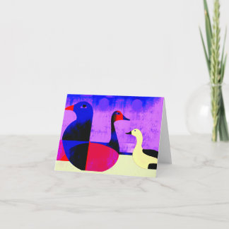 Tarjeta de felicitación plegada