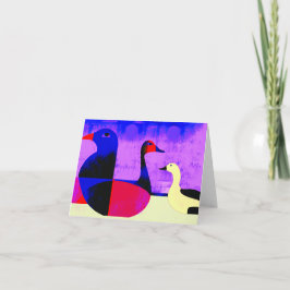 Tarjeta de felicitación plegada