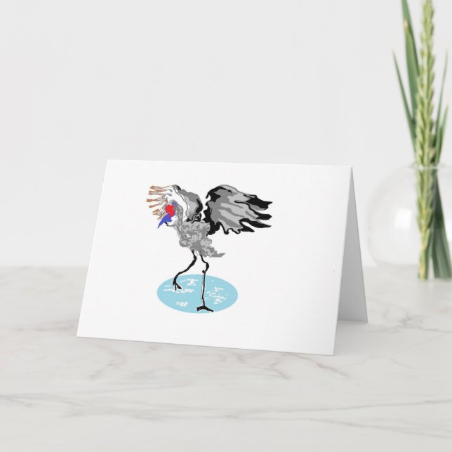 Tarjeta de felicitación plegada (Anverso)