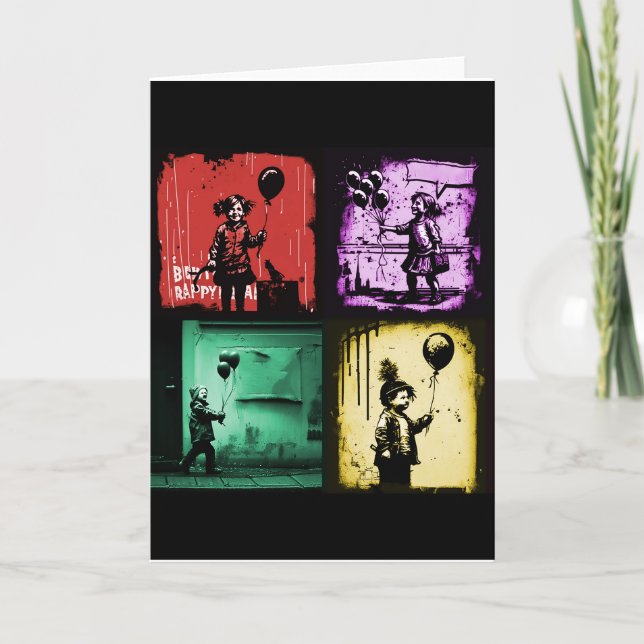 Tarjeta de felicitación plegada (Anverso)