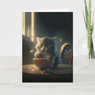 Tarjeta de felicitación plegada