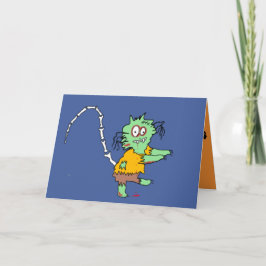 Tarjeta de felicitación plegada