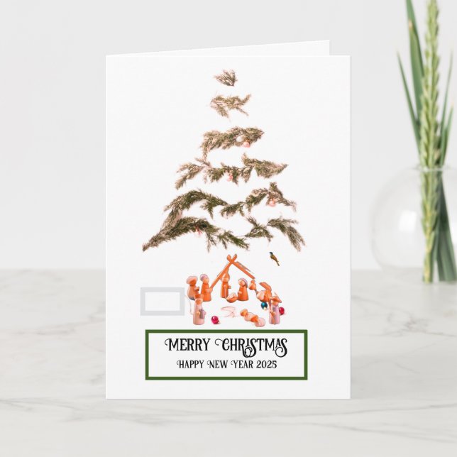 Tarjeta de felicitación plegada (Anverso)