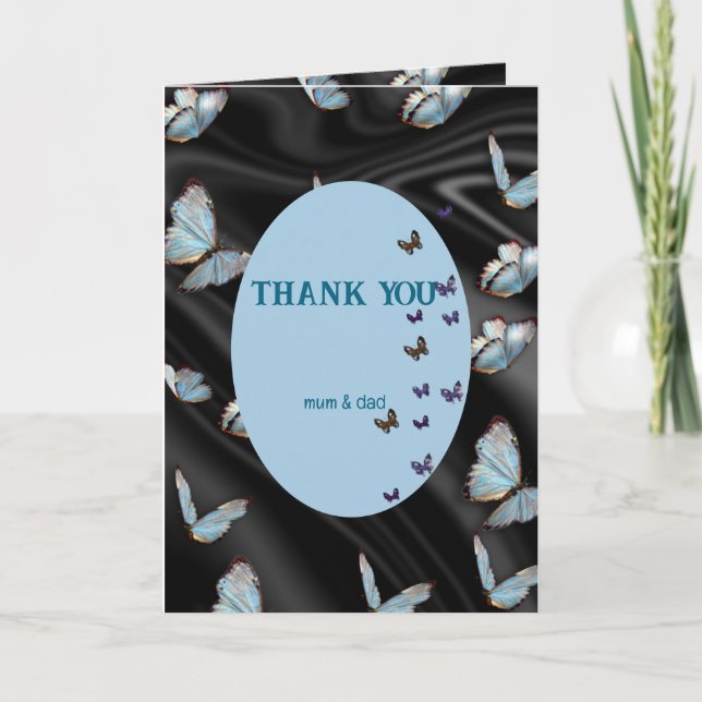 Tarjeta de felicitación plegada (Anverso)