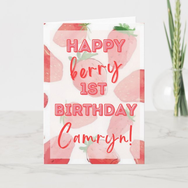 Tarjeta de felicitación plegada (Anverso)