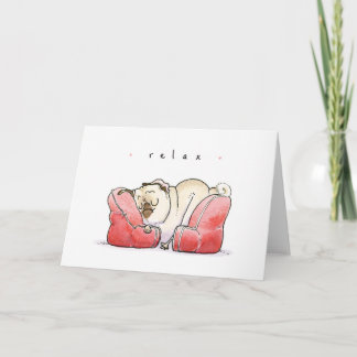 Tarjeta de felicitación plegada