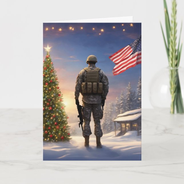 Tarjeta de felicitación plegada (Anverso)