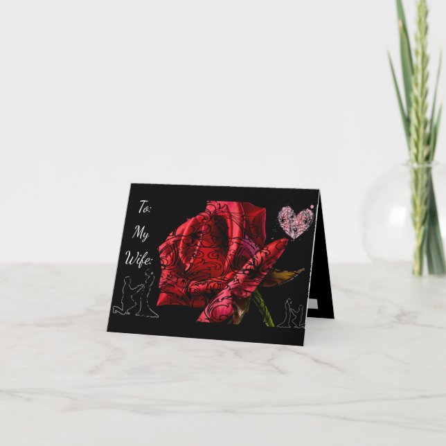 Tarjeta de felicitación plegada (Anverso)