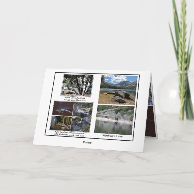 Tarjeta de felicitación plegada (Reverso)