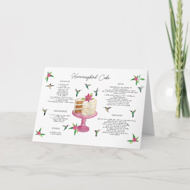 Tarjeta de felicitación plegada (Anverso)