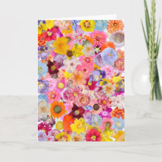 Tarjeta de felicitación plegada