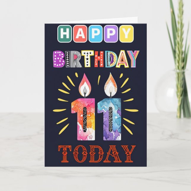 Tarjeta de felicitación plegada (Anverso)