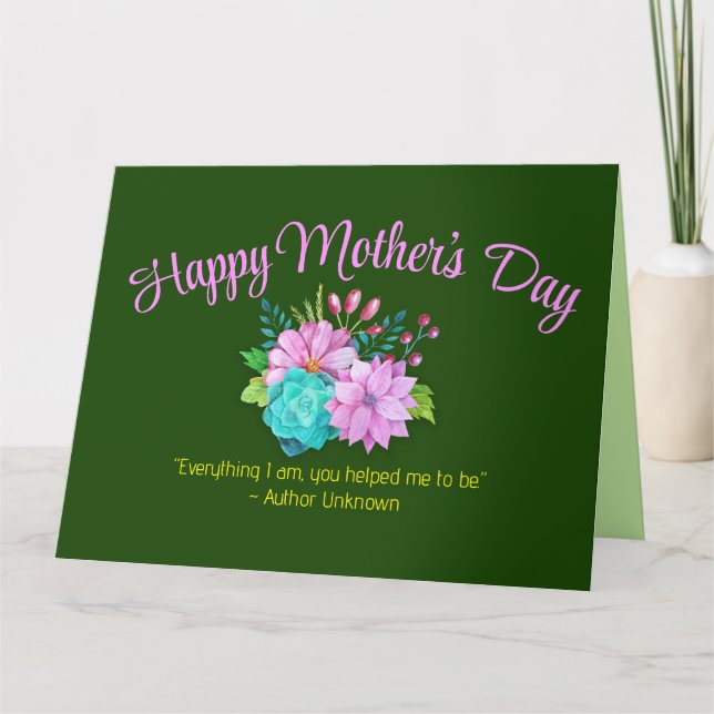 Tarjeta de felicitación plegada (Anverso)